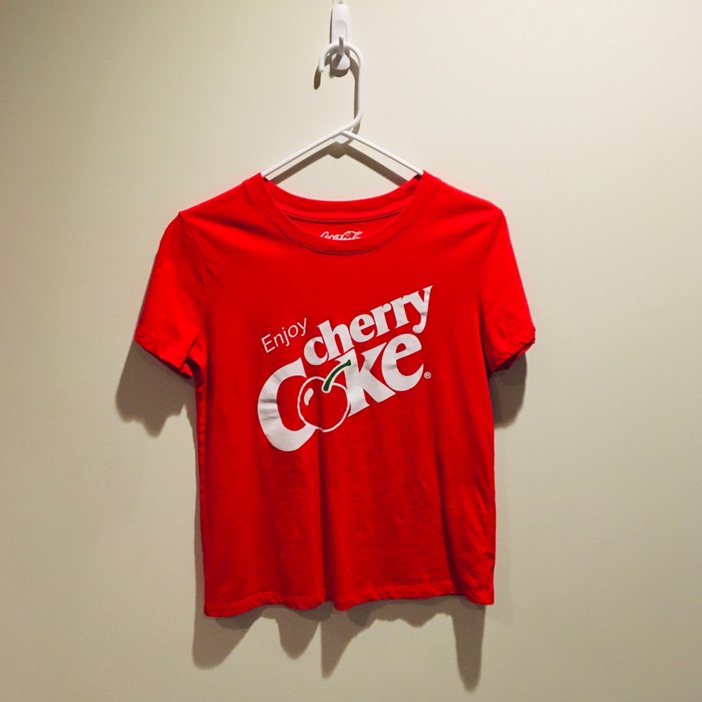 NWOT Cherry Coke Graphic Tee Shirt